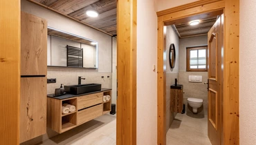 Apart Frieda - Badezimmer - Ferienwohnung am Gerlosberg im Zillertal