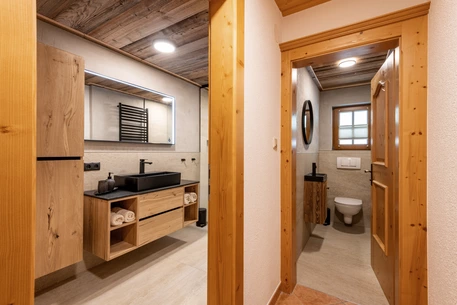 Apart Frieda - Badezimmer - Ferienwohnung am Gerlosberg im Zillertal